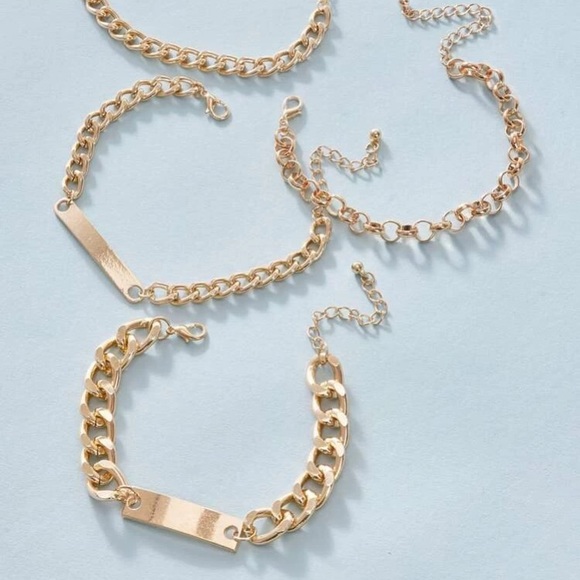 ☀️🆕Chunky Gold Chain Bracelet - Picture 3 of 3